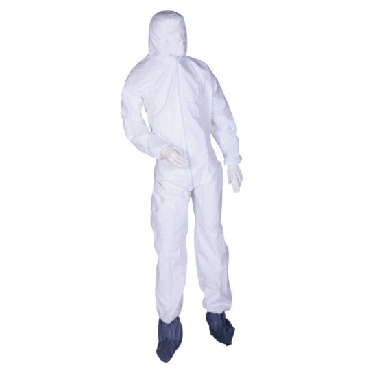 Copy of Microporous Coveralls w Hood and Boots 52 grams 1